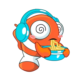 Стикер из набора Пузырик