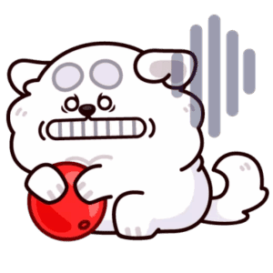 Стикер из набора Пёс Кукис