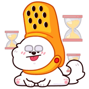 Стикер из набора Пёс Кукис