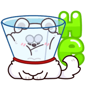 Стикер из набора Пёс Кукис