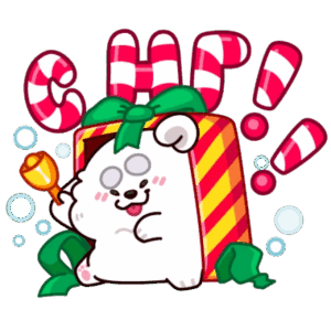 Стикер из набора Пёс Кукис