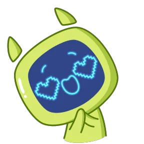 Стикер из набора Робот Гоша