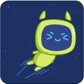 Стикер из набора Робот Гоша