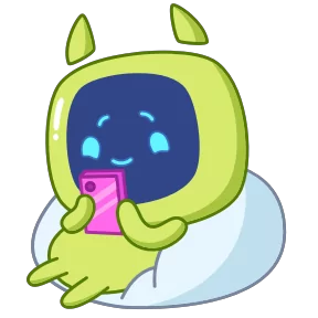 Стикер из набора Робот Гоша