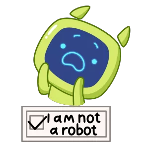 Стикер из набора Робот Гоша