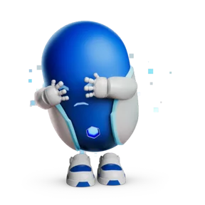 Стикер из набора Робот Макс