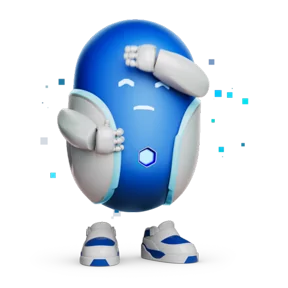 Стикер из набора Робот Макс