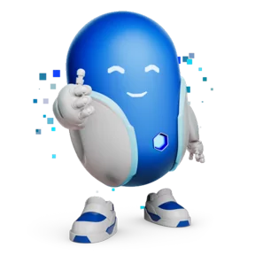 Стикер из набора Робот Макс