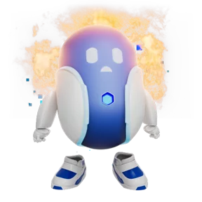 Стикер из набора Робот Макс