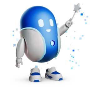 Стикер из набора Робот Макс