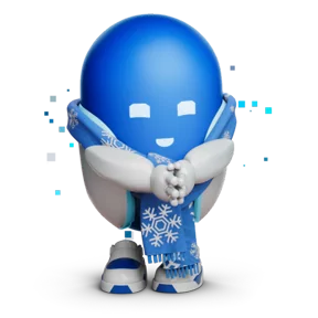 Стикер из набора Робот Макс