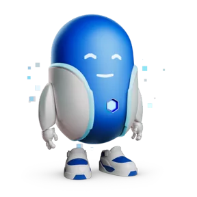 Стикер из набора Робот Макс