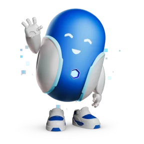 Стикер из набора Робот Макс