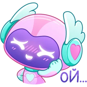 Стикер из набора Робот Робби