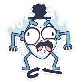 Стикер из набора Рыба пошла