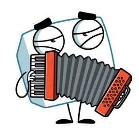 Стикер из набора Сахарок