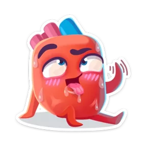 Стикер из набора Сердце