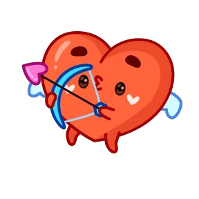 Стикер из набора Сердечко