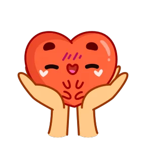 Стикер из набора Сердечко