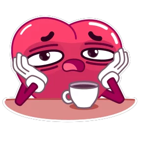 Стикер из набора Сердечко