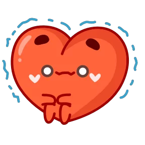 Стикер из набора Сердечко