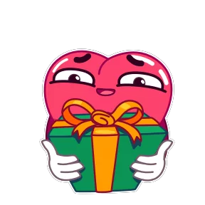 Стикер из набора Сердечко