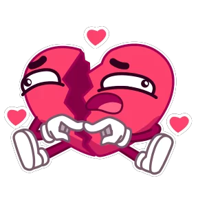 Стикер из набора Сердечко