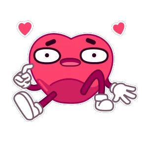 Стикер из набора Сердечко