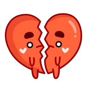 Стикер из набора Сердечко