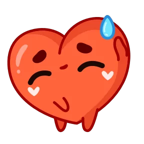 Стикер из набора Сердечко