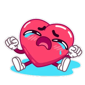 Стикер из набора Сердечко