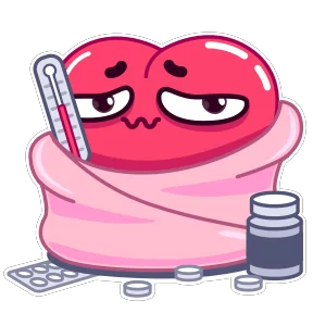 Стикер из набора Сердечко