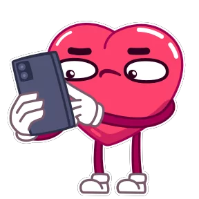 Стикер из набора Сердечко