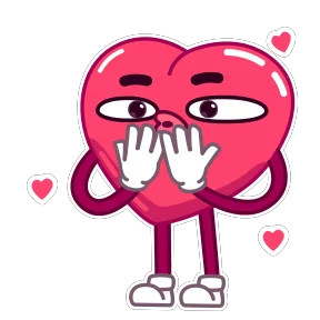 Стикер из набора Сердечко