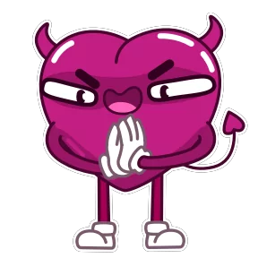 Стикер из набора Сердечко