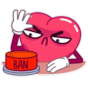 Стикер из набора Сердечко