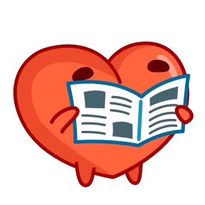 Стикер из набора Сердечко