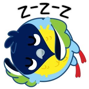 Стикер из набора Синичка