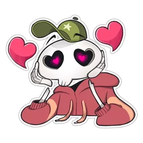 Стикер из набора Skeleton