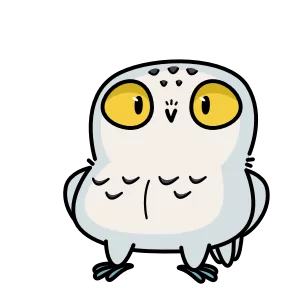 Стикер из набора Сова