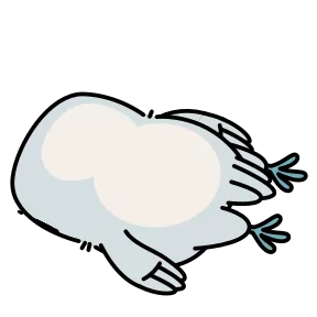 Стикер из набора Сова