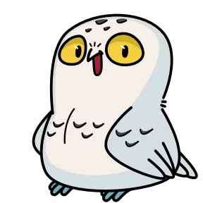 Стикер из набора Сова