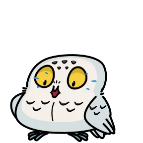 Стикер из набора Сова