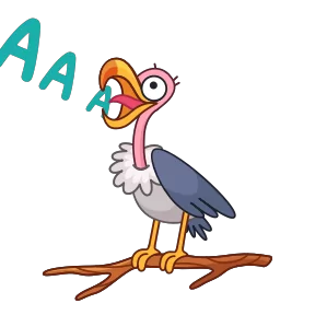 Стикер из набора Стервятник