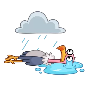 Стикер из набора Стервятник