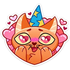 Стикер из набора Вжух и Малевич