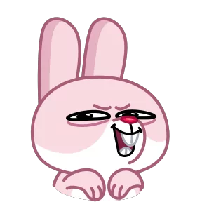 Стикер из набора Зая