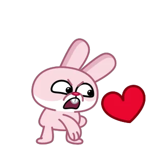 Стикер из набора Зая