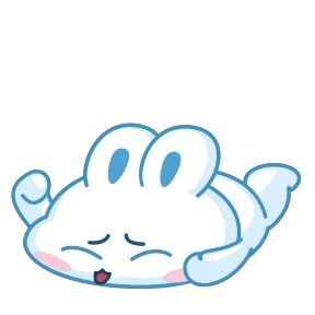 Стикер из набора Заяц