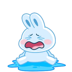 Стикер из набора Заяц